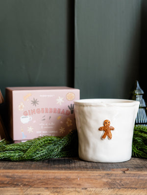 Paddywax Bistro Gingerbread Man Candle