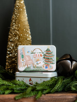 Paddywax Living Room Scene Tin Candle