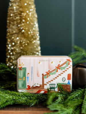 Paddywax Staircase Scene Tin Candle