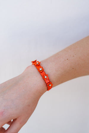 La Lumiere TS12 Orange Stretch Bracelet