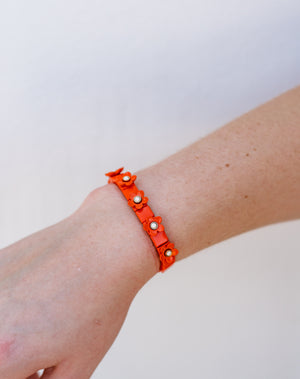 La Lumiere TS12 Orange Stretch Bracelet