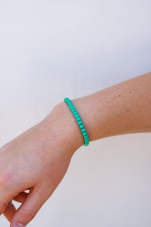 La Lumiere TS12 Teal Stretch Bracelet