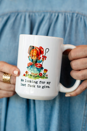 Me Looking Vintage Girl Mug