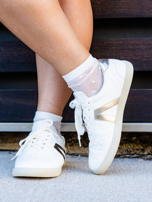 MIA League Gold Sneakers