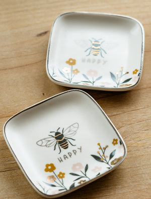 Bee Flora Trinket Dish
