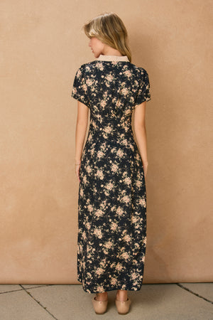 Delilah Bow Ditsy Maxi Dress