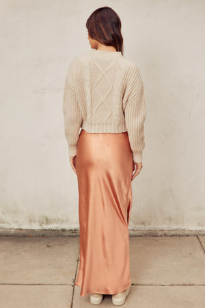 Maeve Pull-On Maxi Skirt