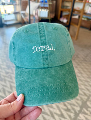 Kids Embroidered feral. Hat