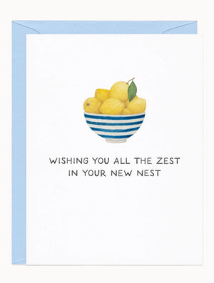 Wishing You Zest in Your New Nest Card