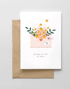 Sending You Lots of Love Card