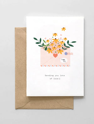 Sending You Lots of Love Card