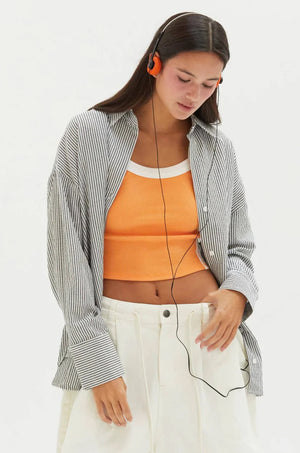 Blake Textured Boyfriend Shirt
