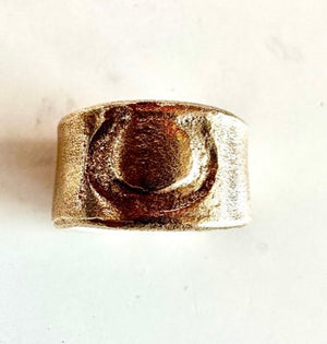 Lili T. Bronze Horseshoe Ring