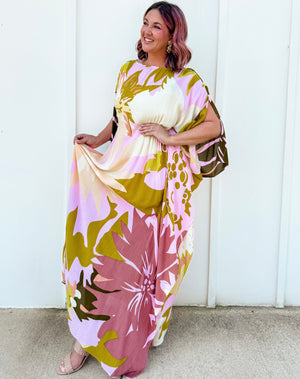 Kauai Palm Kaftan