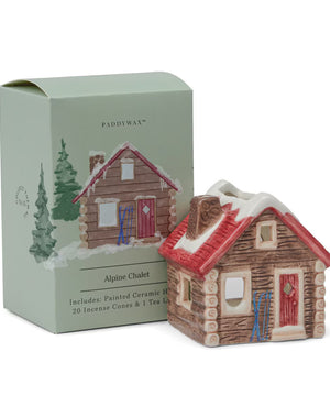 Paddywax Alpine Chalet Incense Tea Light Holder