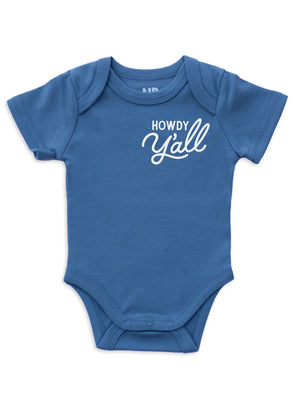 Howdy Y'all Baby Onesie