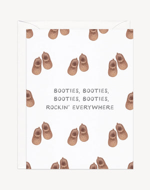 Miss New Bootie Baby Card