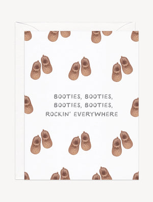 Miss New Bootie Baby Card