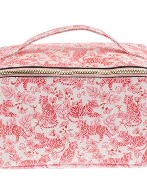 Tiger Jumbo Zip Cosmetic Bag