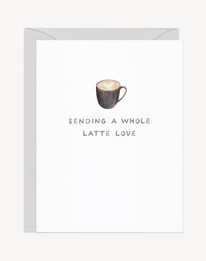 Sending Latte Love Card