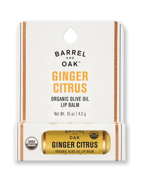 Ginger & Citrus Olive Oil Lip Balm