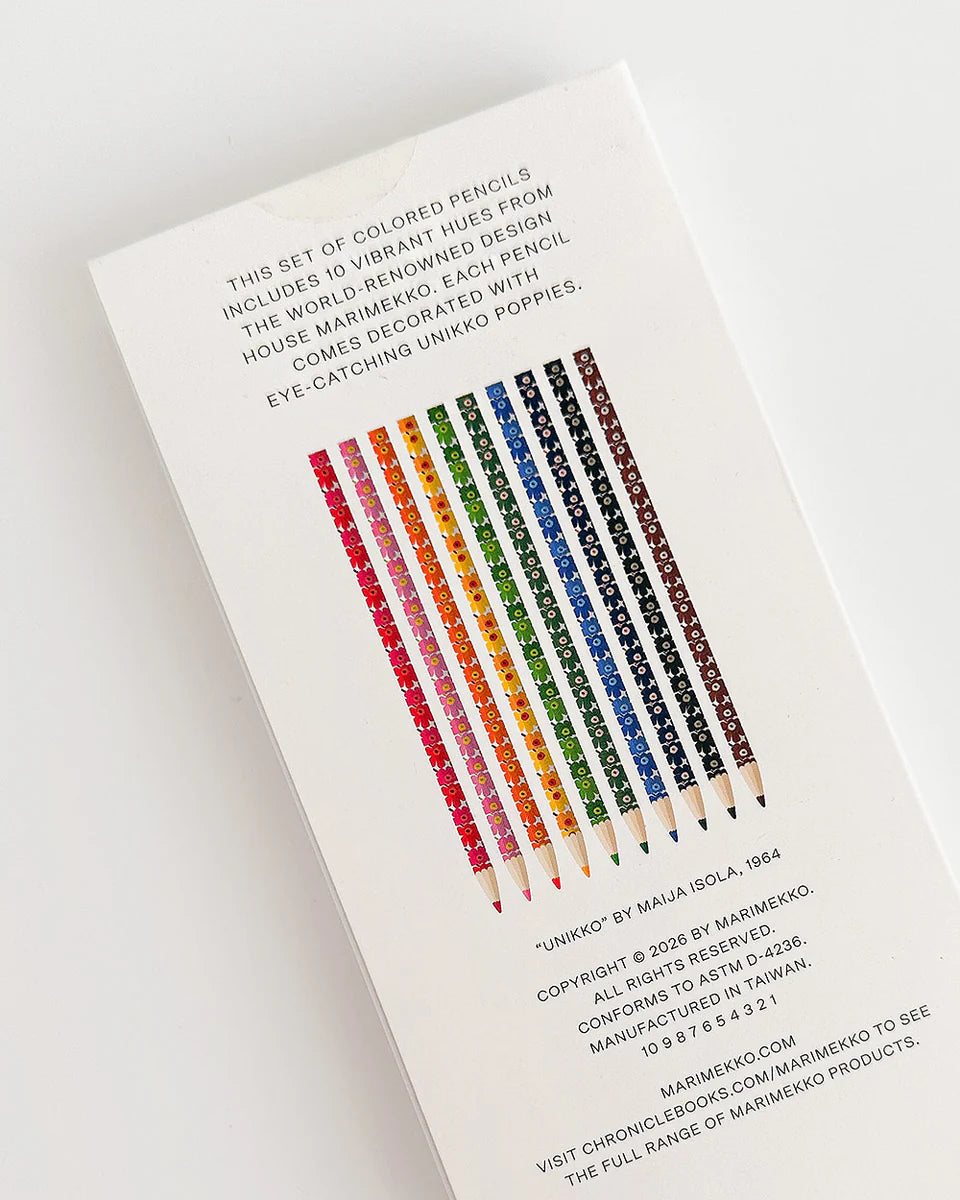 marimekko Colored 10-Pencil Boxed Set