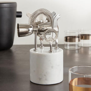 Marble Barware Utensil Set
