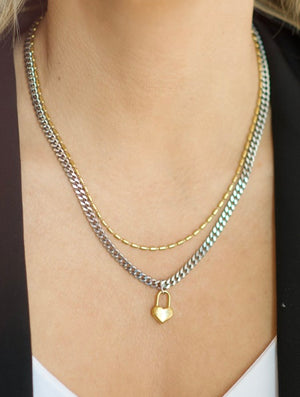 Locked in Love Necklace