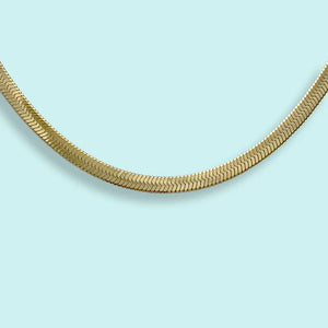 Herringbone Staple Necklace