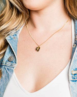 Cowgirl Hat Necklace