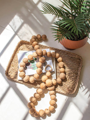 Dried Gourd Ball Garland