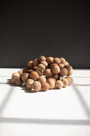 Dried Gourd Ball Garland