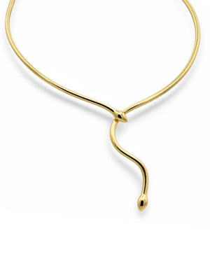 Snake Charmer Cuff Necklace