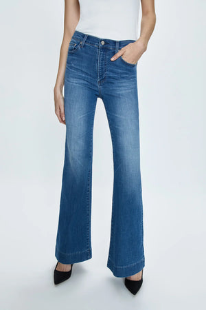 Pistola Kinsley Mid Rise Ultra Flare Denim