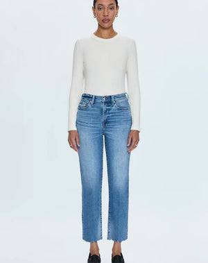 Pistola Charlie High Rise Classic Straight Denim