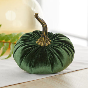 Handmade Velvet Pumpkins