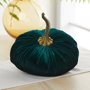 Handmade Velvet Pumpkins