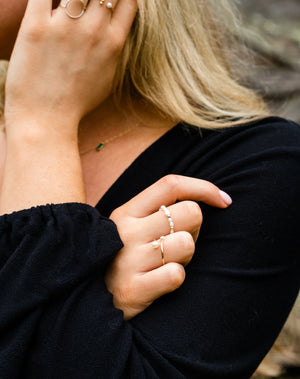ABLE Pearl Beaded Ring