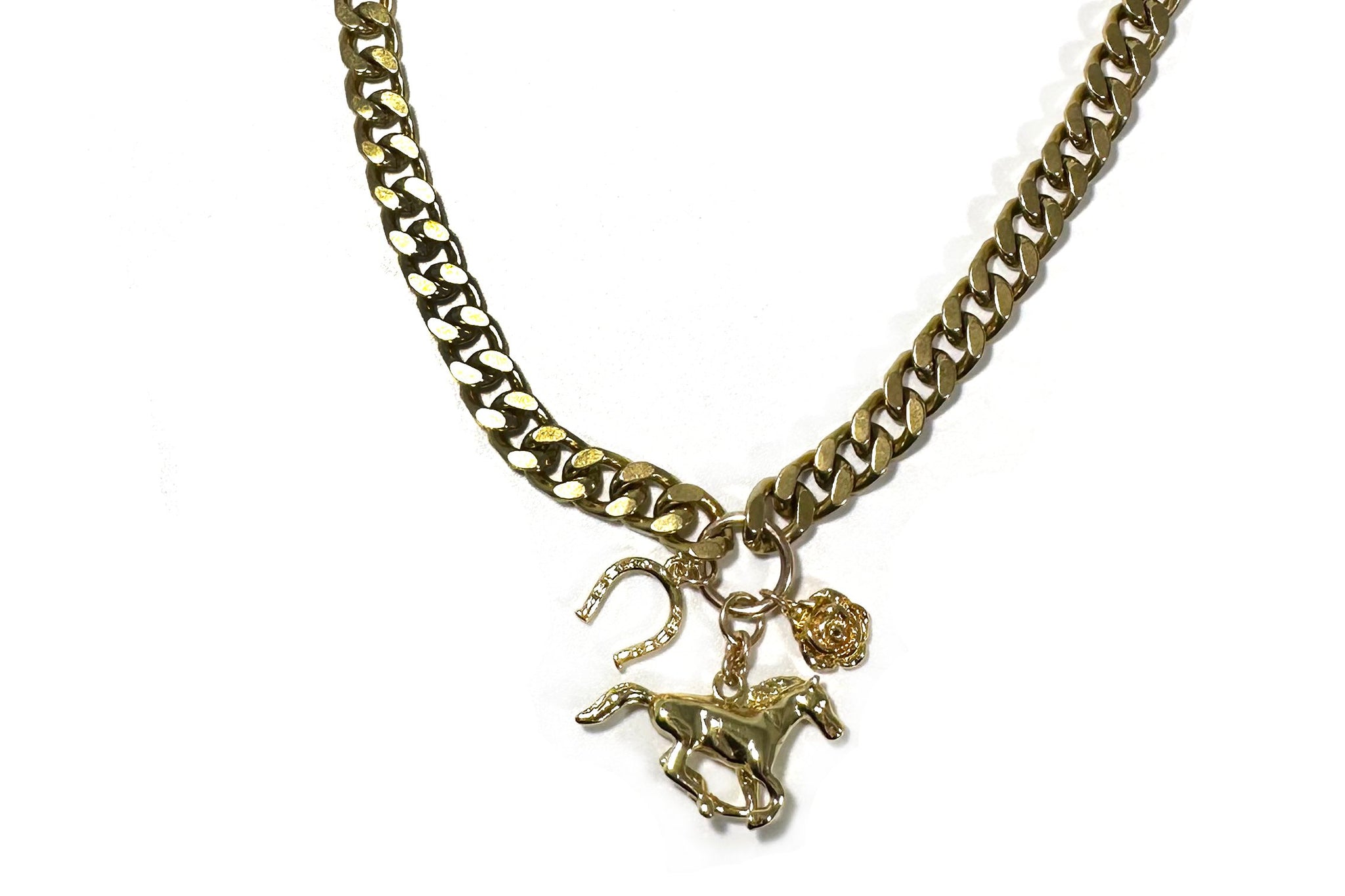 Rachel Nathan Rodeo Curb Necklace