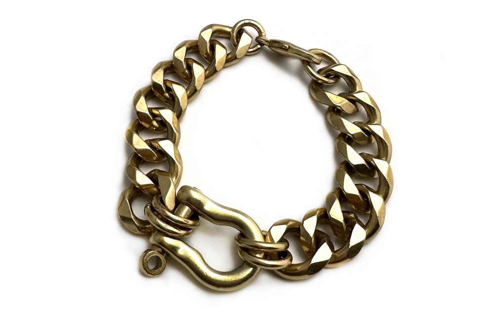 Rachel Nathan Classic Shackle Chain Bracelet