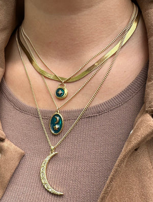 Rachel Nathan Midnight Star Necklace