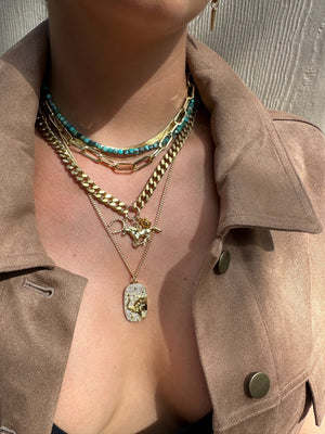 Rachel Nathan Rodeo Curb Necklace