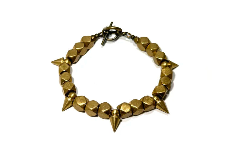 Rachel Nathan On Point Indian Brass Bracelet