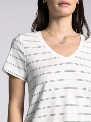 Tatiana Classic Striped Tee