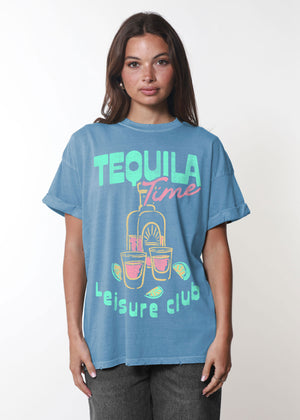 Tequila Time Vintage Boyfriend Tee