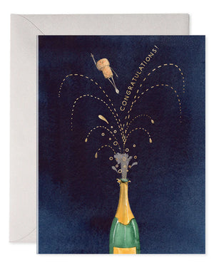 E. Frances Flying Cork Card