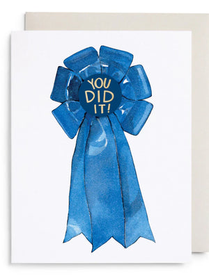 E. Frances Blue Ribbon Card