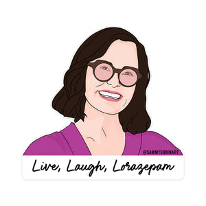 Lorazepam Sticker