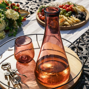 Rosado Recycled Wine Decanter