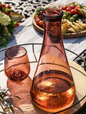 Rosado Recycled Wine Decanter